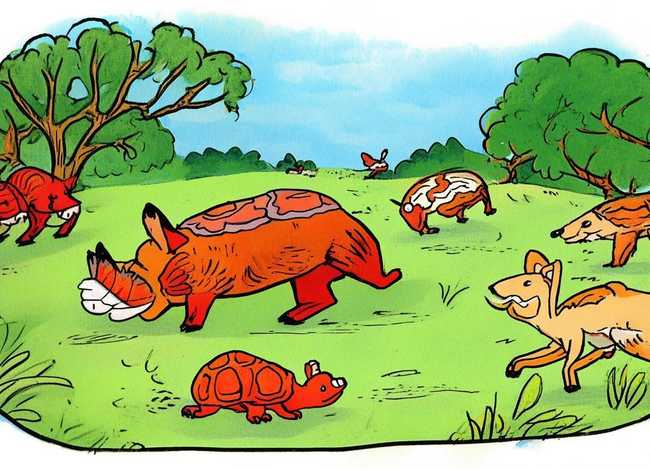 经典寓言故事简笔画，经典寓言故事简笔画图片