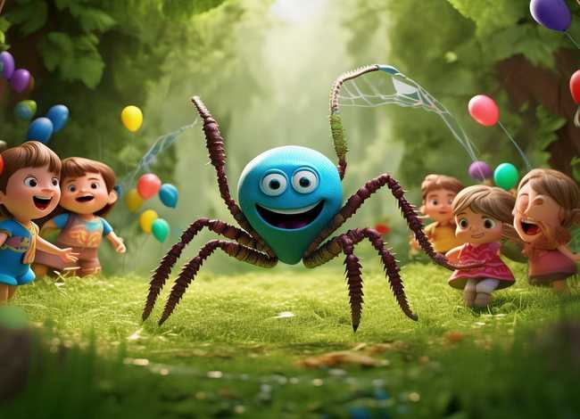 蜘蛛的儿童故事视频；蜘蛛的视频故事视频