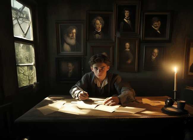 名人志立的故事；关于名人立志的故事