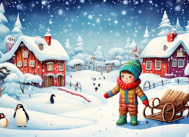 关于冬天幼儿故事（关于冬天的幼儿故事绘本）