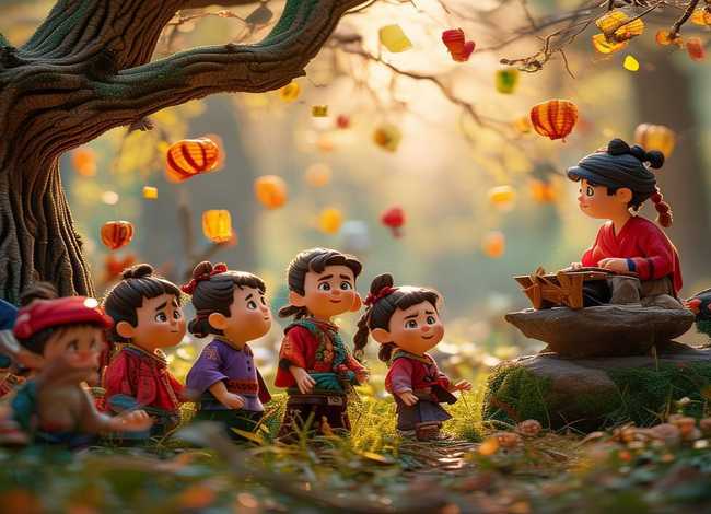 儿童诗词故事，幼儿诗词故事