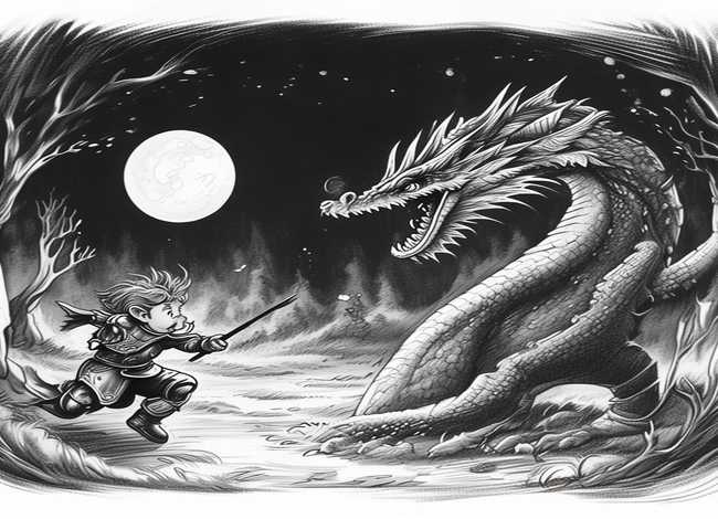 经典故事配图简笔画，经典故事配图简笔画大全