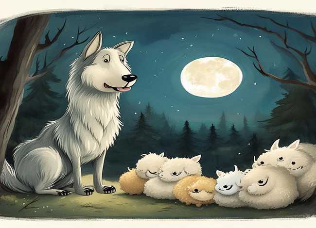 故事大全 睡前故事狼、故事大全 睡前故事狼和七只小羊