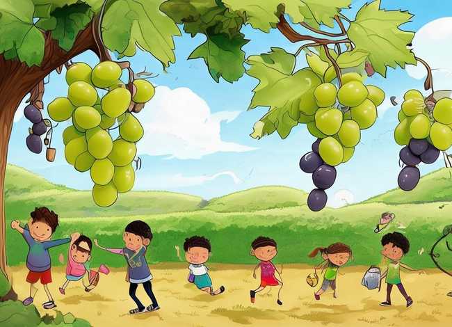 葡萄的幼儿故事，关于葡萄的幼儿故事