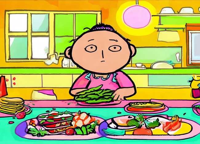 挑食的阿呆儿童故事视频，挑食的阿呆的故事教案