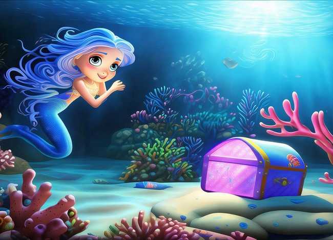海底的秘密儿童故事、儿童绘本海底的秘密