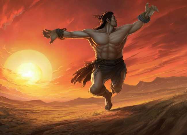 神话故事；神话故事夸父逐日出自哪部书