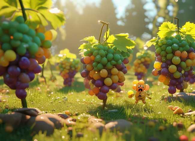 儿童故事葡萄的故事、葡萄的幼儿故事