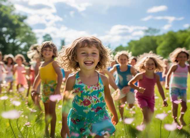 夏日儿童图片 - 夏日儿童发型图片大全