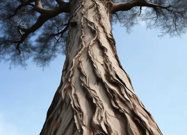 大树上的树纹简笔画，大树上的树纹简笔画怎么画