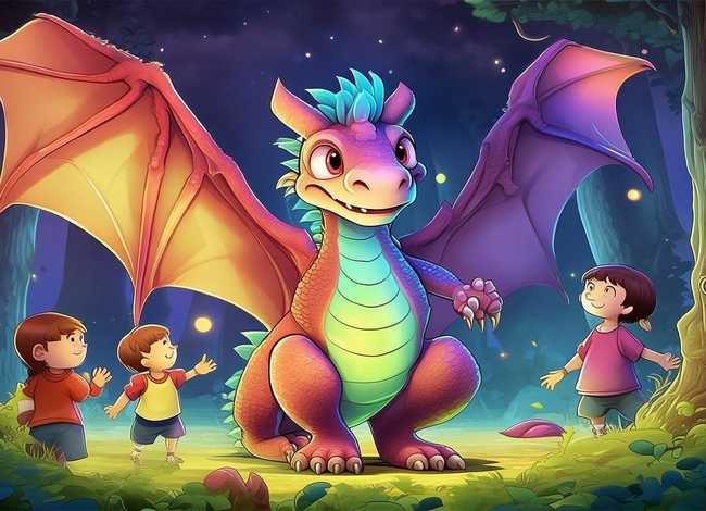 龙的故事幼儿故事、龙的故事幼儿故事50字左右