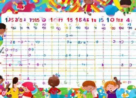 儿童数字连线画1-100；儿童数字连线画1到10