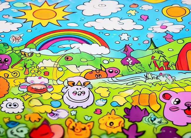 儿童,图画，儿童图画涂色绘本