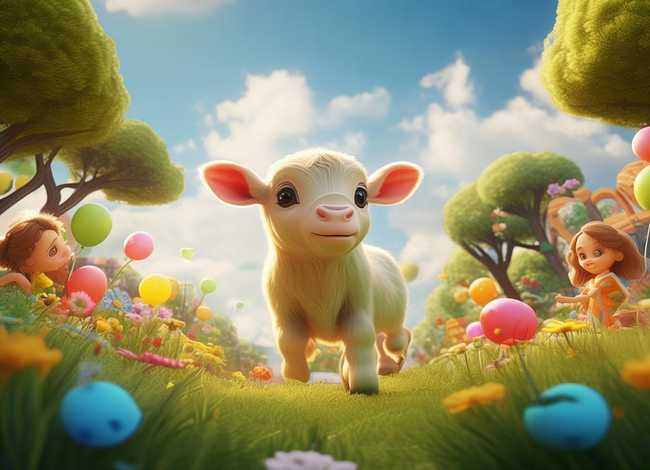 小牛的故事儿童；小牛的故事幼儿园故事