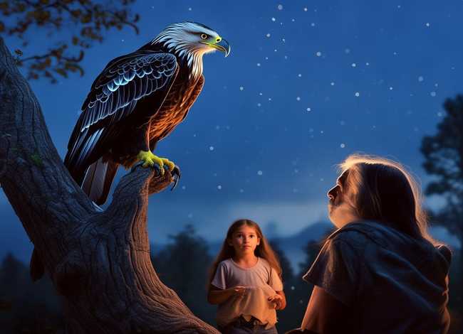 老鹰的故事睡前故事，老鹰的故事睡前故事文字