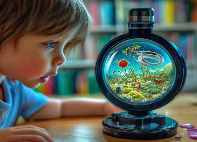 关于显微镜的绘本,关于显微镜的绘本故事 关于显微镜的绘本,关于显微镜的绘本故事