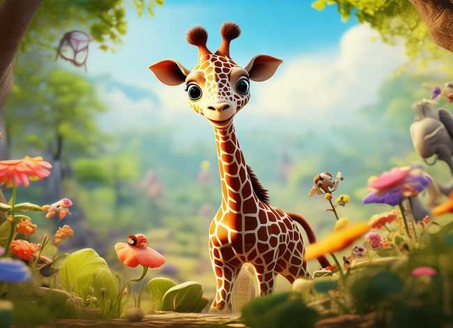 长颈鹿儿童故事完整版(长颈鹿幼儿故事有趣) 长颈鹿儿童故事完整版(长颈鹿幼儿故事有趣)