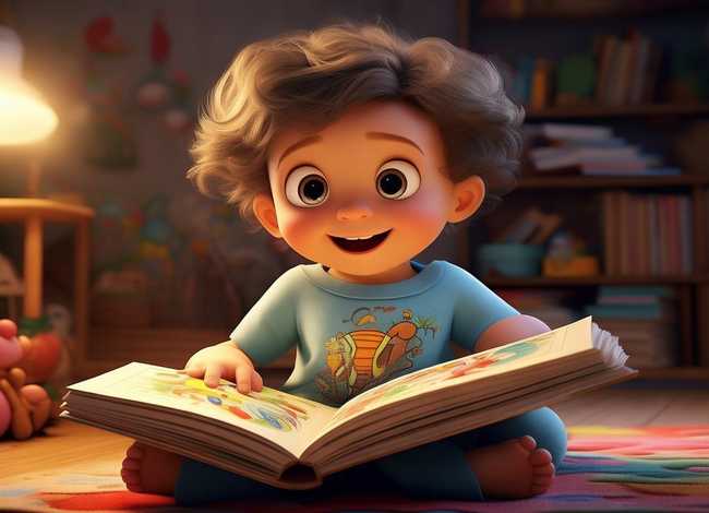 儿童看故事书的文案，幼儿看故事书的好处