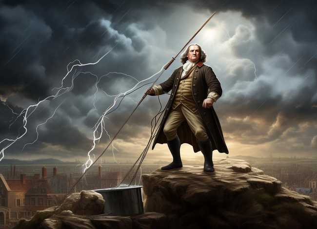 富兰克林避雷针故事 富兰克林避雷针的故事