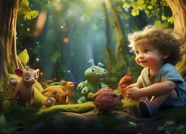 儿童童话故事五六岁，五六岁孩童讲的童话故事