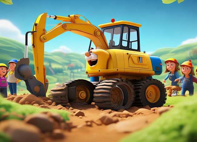 挖挖机儿童动画视频爱奇艺 - 挖挖机,儿童版动画片