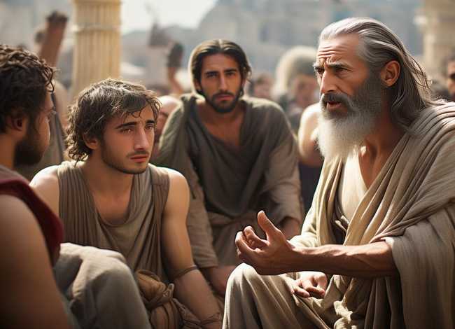 苏格拉底故事300字，苏格拉底的小故事30、40字左右