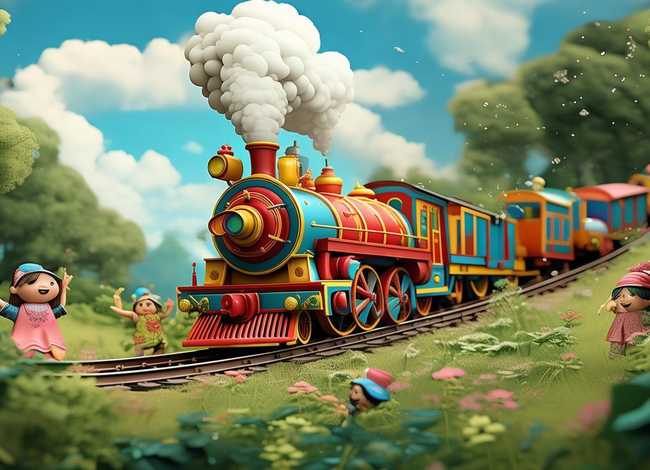 儿童蒸汽小火车故事、蒸汽小火车的故事