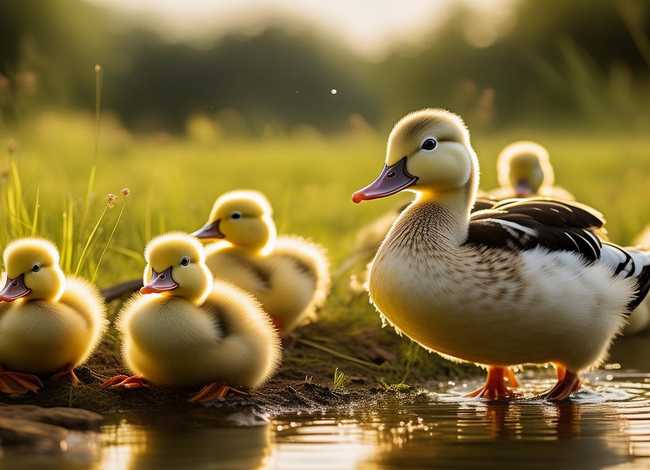鸭子的幼儿故事 - 幼儿小鸭子的故事