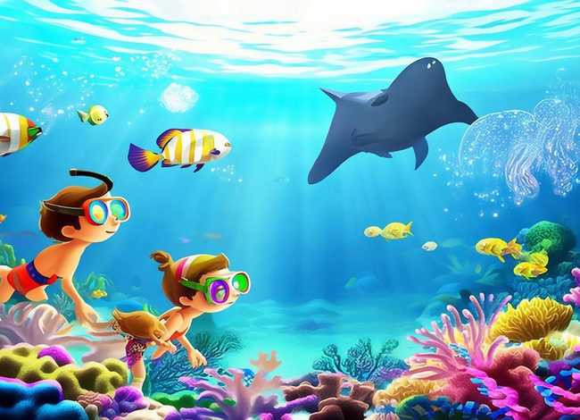 海底大冒险儿童故事 - 海底大冒险的故事