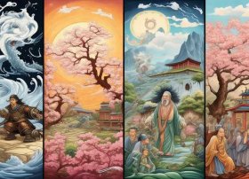 连环画神话故事（连环画神话故事四个情景怎么画）