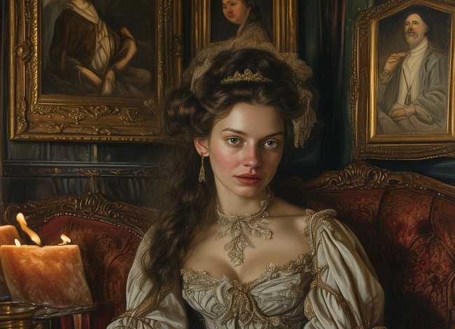 纹肖像故事（肖像画的故事）