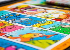 儿童连环画图片4幅简单；儿童连环画图片6张 简单