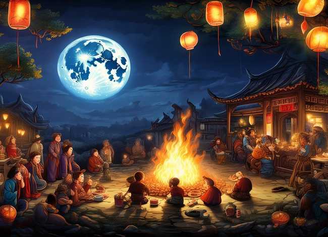 中秋节来历的故事视频，中秋节的来历视频动画 中秋节小故事