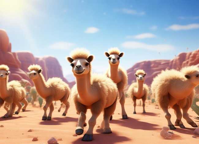 骆驼的绝招儿童故事 骆驼的幼儿故事 骆驼的绝招儿童故事 骆驼的幼儿故事