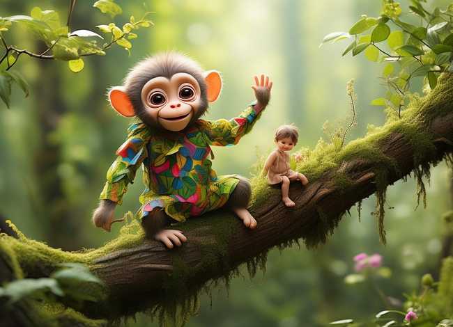 儿童小猴的故事；小猴子的故事幼儿故事