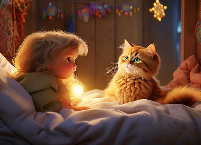 儿童睡前猫咪童话故事、睡前小故事猫咪