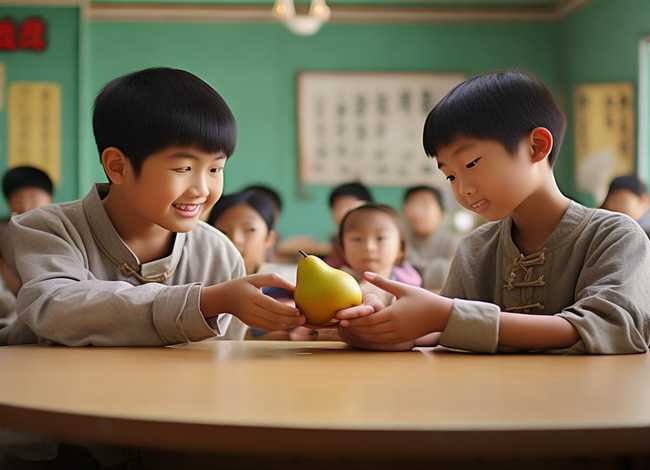 孔子让梨故事儿童版、历史故事孔子让梨