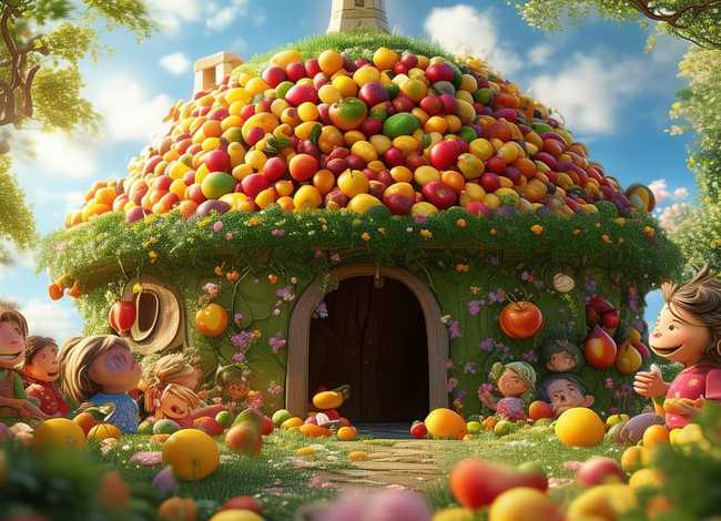 儿童故事水果屋 幼儿园水果屋的故事