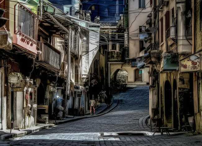 儿童线描画图片，儿童线描画图片忻州古城