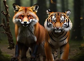 20个经典寓言故事狐假虎威，狐假虎威寓言故事300字左右