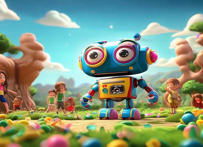 儿童机器人动画视频 机器人儿童动画片