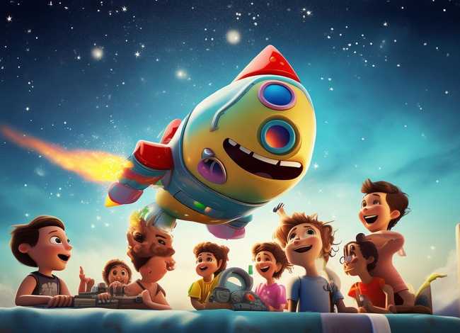 儿童故事火箭的故事 火箭的幼儿故事