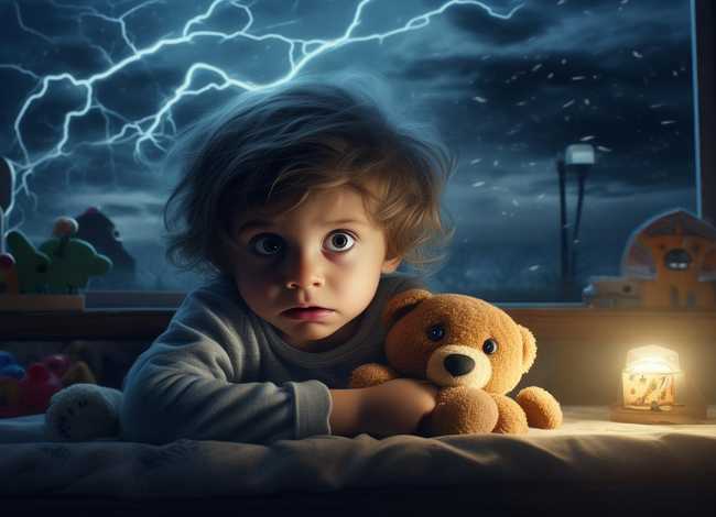 儿童怕打雷是怎么回事；小孩怕打雷是怎么回事