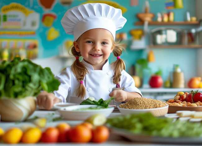 儿童彩绘健康食谱（健康儿童菜谱）