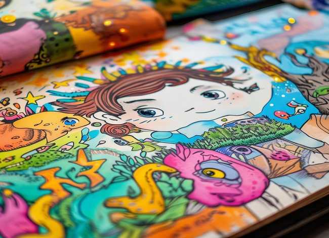 儿童故事图片打印版，儿童故事图片可打印