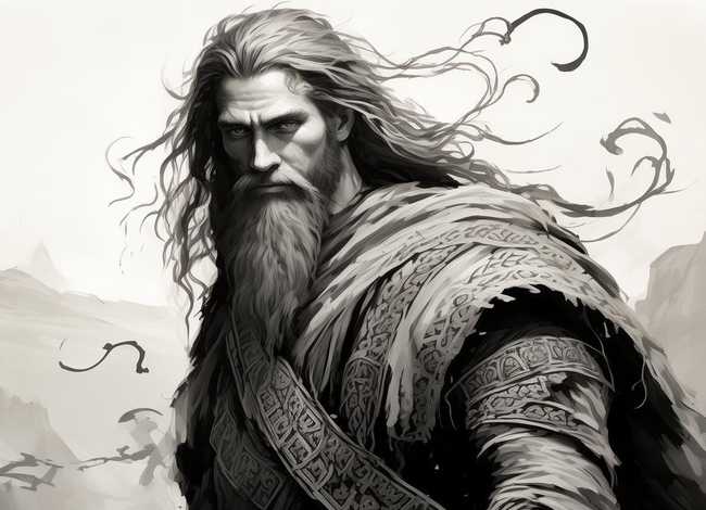 西方神话故事人物简笔画，西方神话故事人物简笔画图片