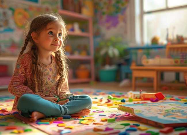 屋里的儿童故事（幼儿园屋子里的小女孩故事）