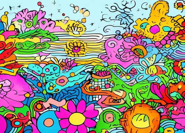 儿童涂色稿，儿童涂色素材