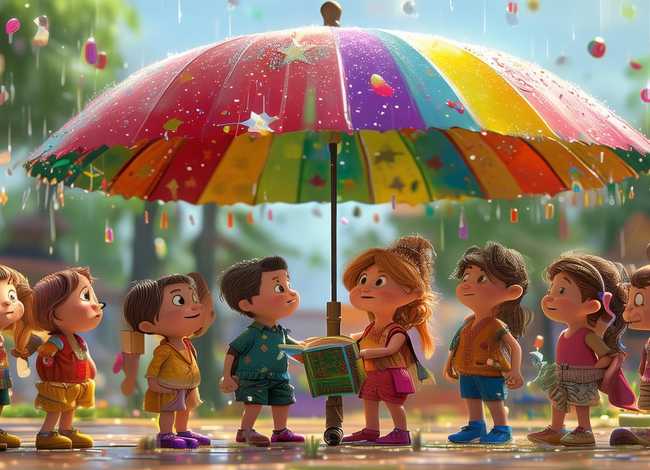 关于伞的故事幼儿园（关于雨伞的故事幼儿园）