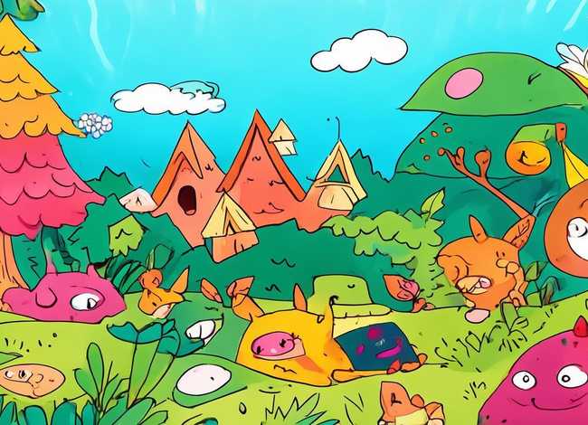 儿童童话故事简笔画，儿童童话故事简笔画大全简单